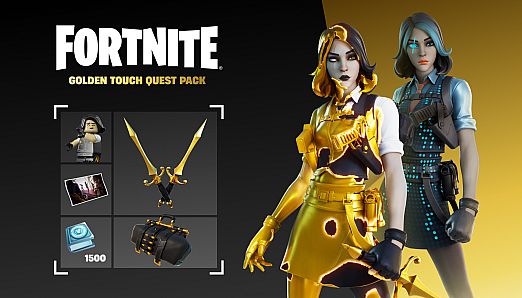Fortnite - Golden Touch Quest Pack