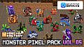 RPG Developer Bakin Mokemo Factory MONSTER PIXEL PACK Vol.5