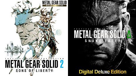 METAL GEAR SOLID 2: Sons of Liberty - Master Collection Version & METAL GEAR SOLID Δ: SNAKE EATER Digital Deluxe Edition Bundle