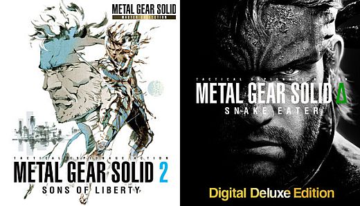 METAL GEAR SOLID 2: Sons of Liberty - Master Collection Version & METAL GEAR SOLID Δ: SNAKE EATER Digital Deluxe Edition