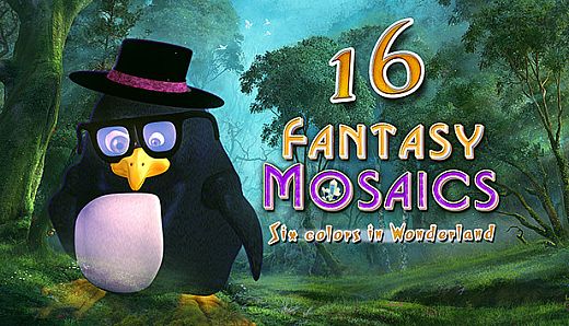 Fantasy Mosaics 16: Six Colors in Wonderland