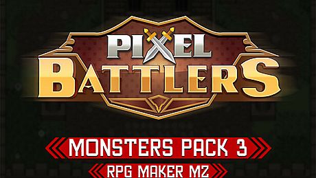 RPG Maker MZ - Pixel Battlers Monsters Pack 3 DLC