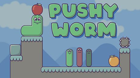 Pushy Worm Game