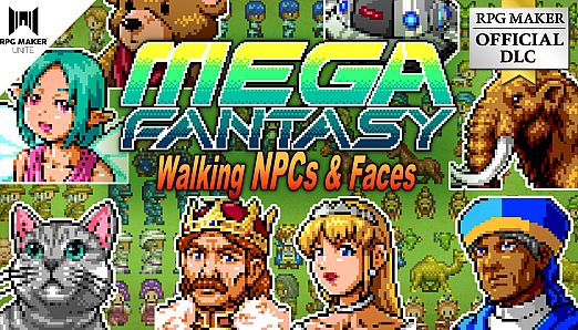 MEGA FANTASY Walking NPCs and Faces