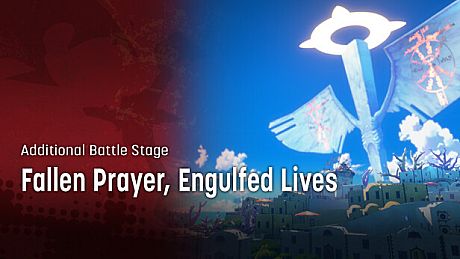 GGST Additional Battle Stage 5 - Fallen Prayer, Engulfed Lives DLC