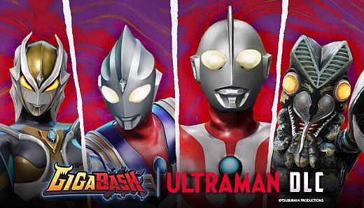 GigaBash - Ultraman 4 Characters Pack
