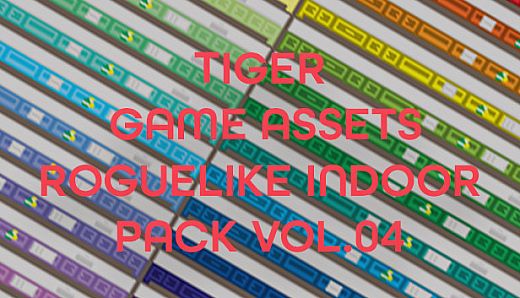 TIGER GAME ASSETS ROGUELIKE INDOOR PACK VOL.04
