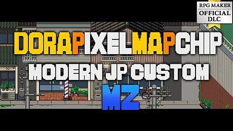 RPG Maker MZ - DorapixelMapChips - Modern JP Custom DLC
