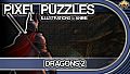 Pixel Puzzles Illustrations & Anime - Jigsaw Pack: Dragons 2