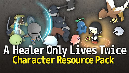 SMILE GAME BUILDER A Healer Only Lives Twice Character Resource Pack