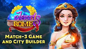 Jewels of Rome: Match-3 Game and City Builder