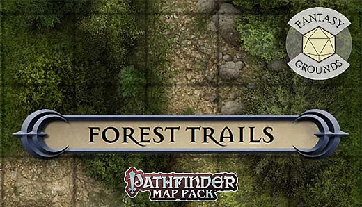 Fantasy Grounds - Pathfinder RPG - GameMastery Map Pack: Forest Trails