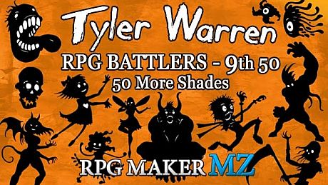 RPG Maker MZ - Tyler Warren RPG Battlers 9th 50 - 50 More Shades DLC