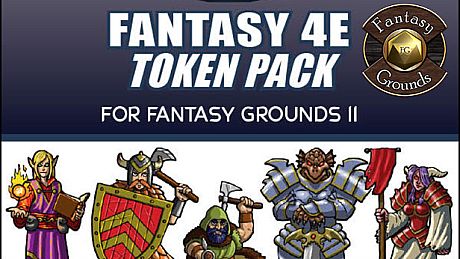 Fantasy Grounds - Disposable Heroes: Fantasy 4E (Token Pack) DLC
