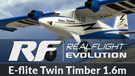RealFlight Evolution - E-flite Twin Timber 1.6m DLC