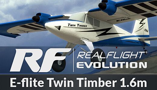 RealFlight Evolution - E-flite Twin Timber 1.6m