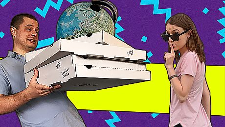 The Pizza Delivery Boy Who Saved the World Game