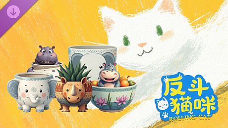 Rolling Cat DLC : Elephant hippo rhino DLC