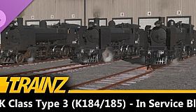 Trainz Plus DLC - VR K Class Type 3 (K184/185) - In Service Black