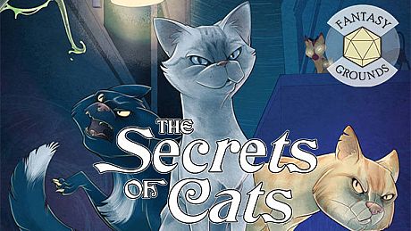 Fantasy Grounds - The Secrets of Cats - A World of Adventure for Fate Core DLC