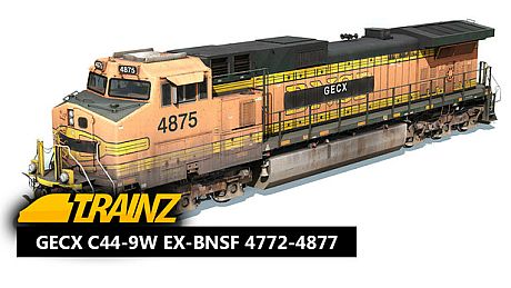 Trainz Plus DLC - GECX C44-9W EX-BNSF 4772-4877 DLC