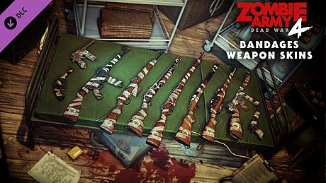 Zombie Army 4: Bandages Weapon Skins DLC