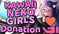 Kawaii Neko Girls - Medium donation