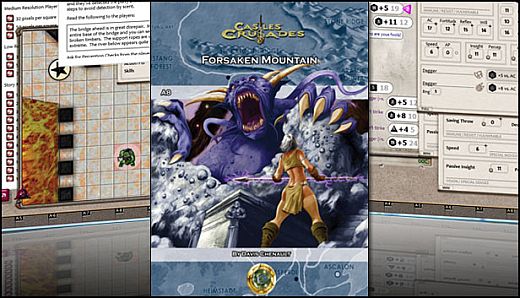 Fantasy Grounds - C&C: A8 Forsaken Mountain