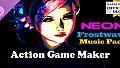 ACTION GAME MAKER - Neon Frostwave Music Pack
