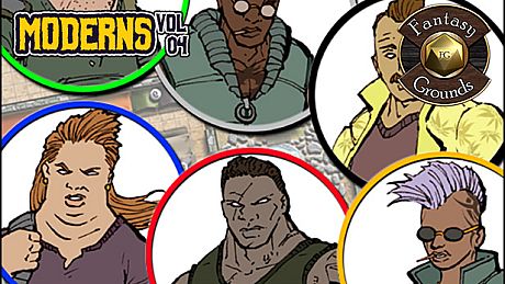 Fantasy Grounds - Moderns, Volume 4 (Token Pack) DLC