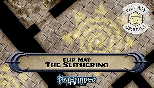 Fantasy Grounds - Pathfinder RPG - Pathfinder Flip-Mat: The Slithering