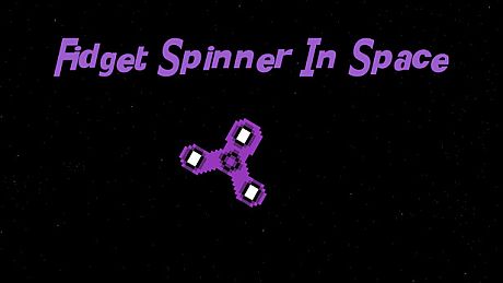 Fidget Spinner In Space Game