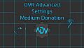OVR Advanced Settings: Medium Donation