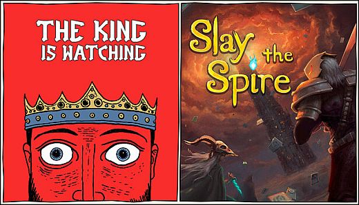 Slay the Spire + The King is Watching