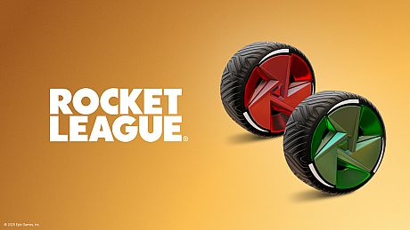 Rocket League - TriTrim Crimson & Forest Green Wheels DLC