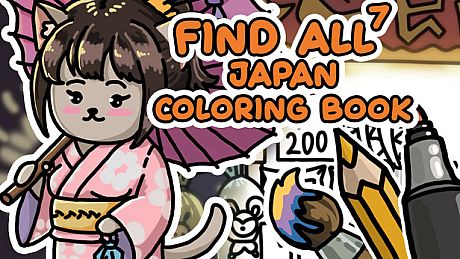 FIND ALL 7: Japan - Coloring Book DLC