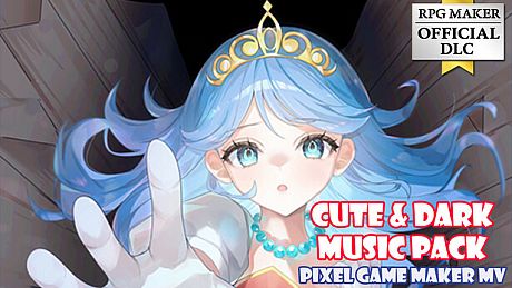 Pixel Game Maker MV - Cute and Dark Music Pack DLC