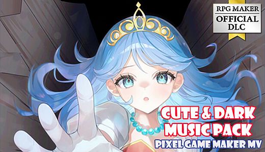 Pixel Game Maker MV - Cute and Dark Music Pack