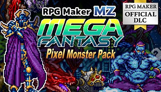 RPG Maker MZ - MEGA FANTASY Pixel Monster Pack