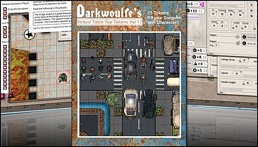 Fantasy Grounds - Darkwoulfe's Token Pack Volume 17