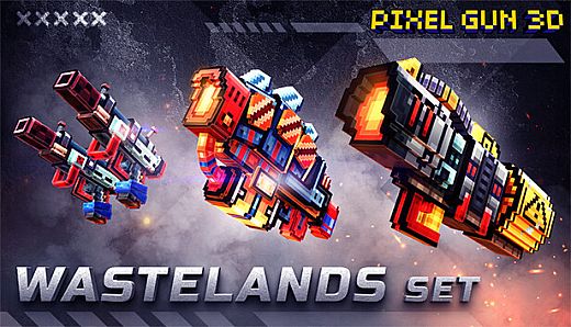 Pixel Gun 3D - Wastelands Set