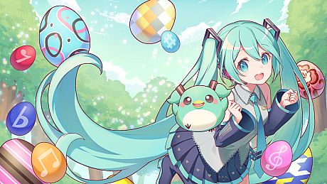 Hatsune Miku Connecting Puzzle TAMAGOTORI Deluxe Game