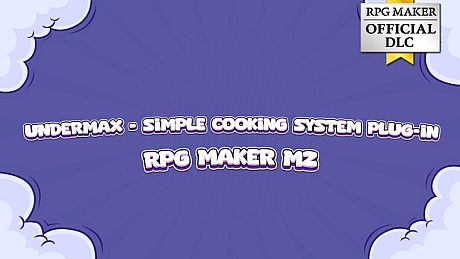 RPG Maker MZ - UNDERMAX - Simple Cooking System Plugin DLC