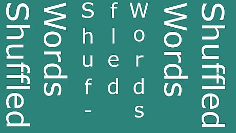 Shuffled Words