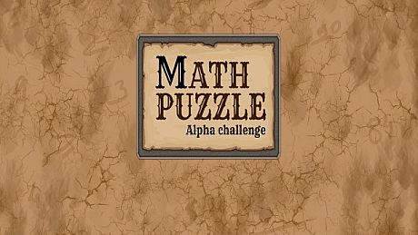 Math Puzzle Alpha Challenge Game