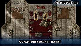 RPG Maker MZ - KR Fortress Ruins Tileset