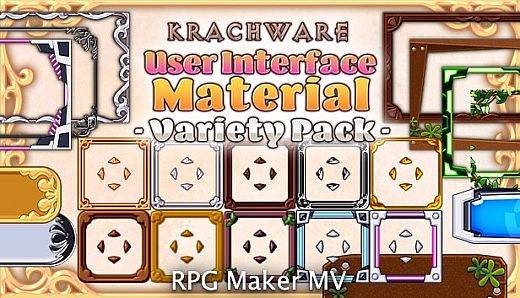 RPG Maker MV - Krachware User Interface Material Variety Pack