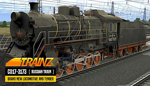 Trainz 2019 DLC - CO17-3173 ( Russian Loco and Tender )