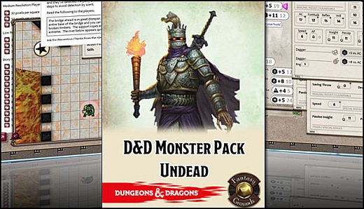 Fantasy Grounds - D&D Monster Pack - Undead