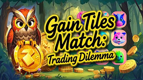 Gain Tiles Match: Trading Dilemma Game